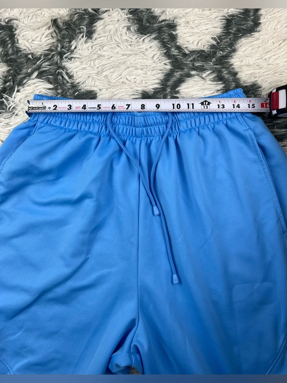Jordan Men’s UNC Blue Y2K Basketball Athlete Shorts Size XL